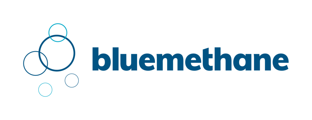 bluemethane logo blue aw